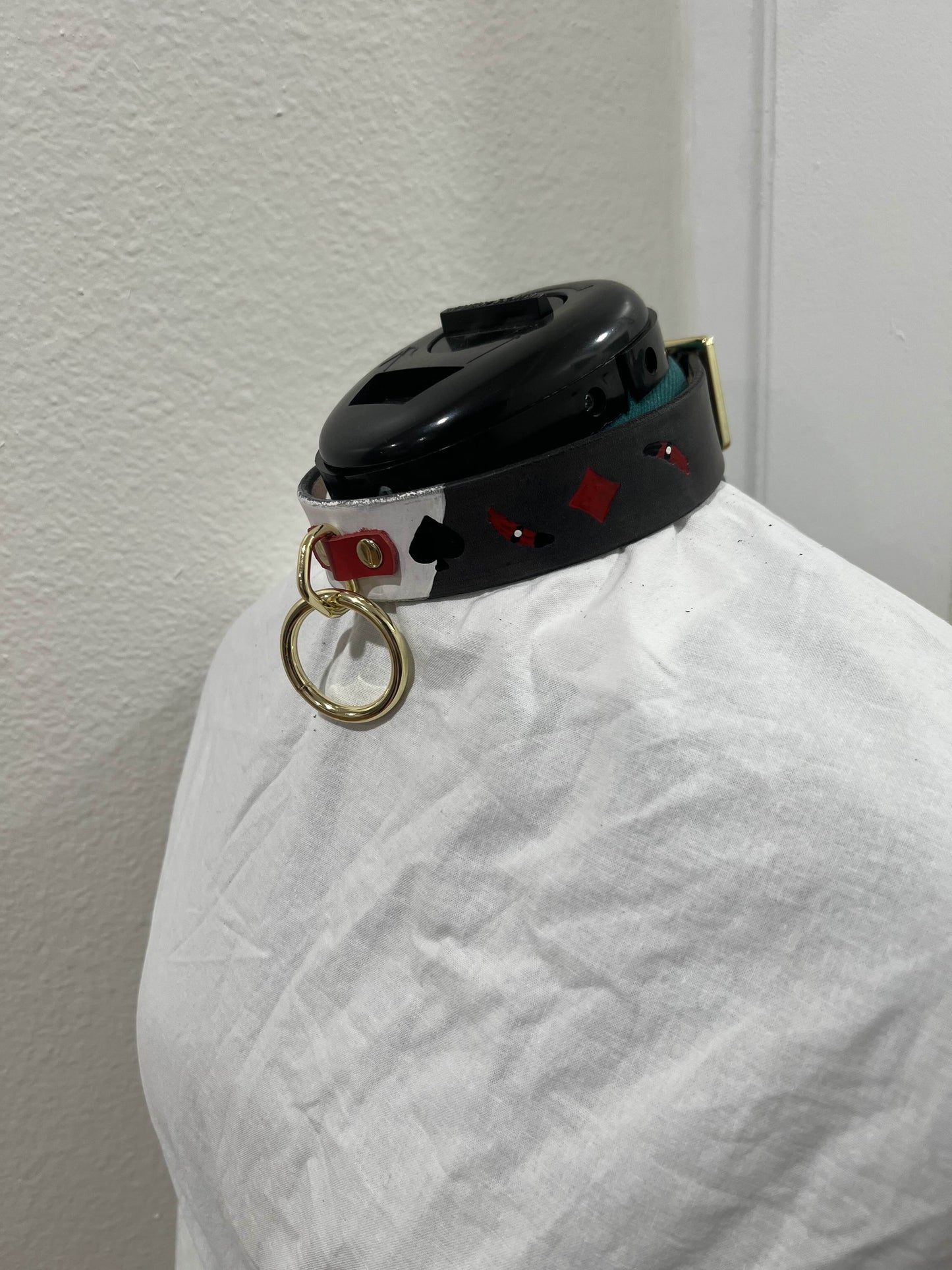 COMING SOON - "Helluva Bartender" Leather Collar Listing