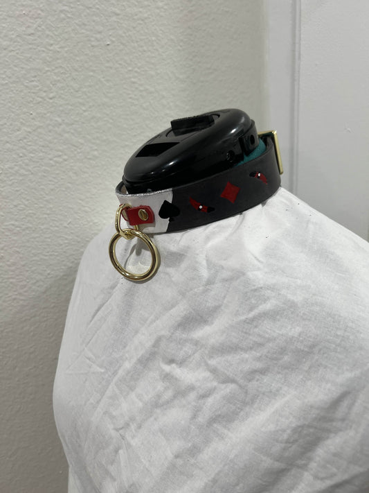 COMING SOON - "Helluva Bartender" Leather Collar Listing