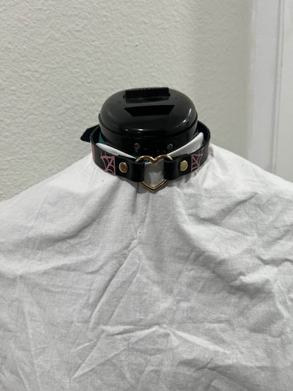 COMING SOON - "Poisonous Flirt" Leather Choker Listing