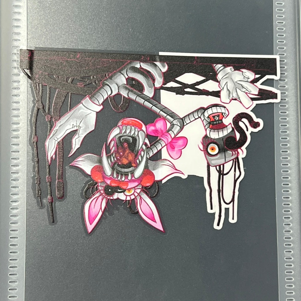 Mangle Clear Sticker