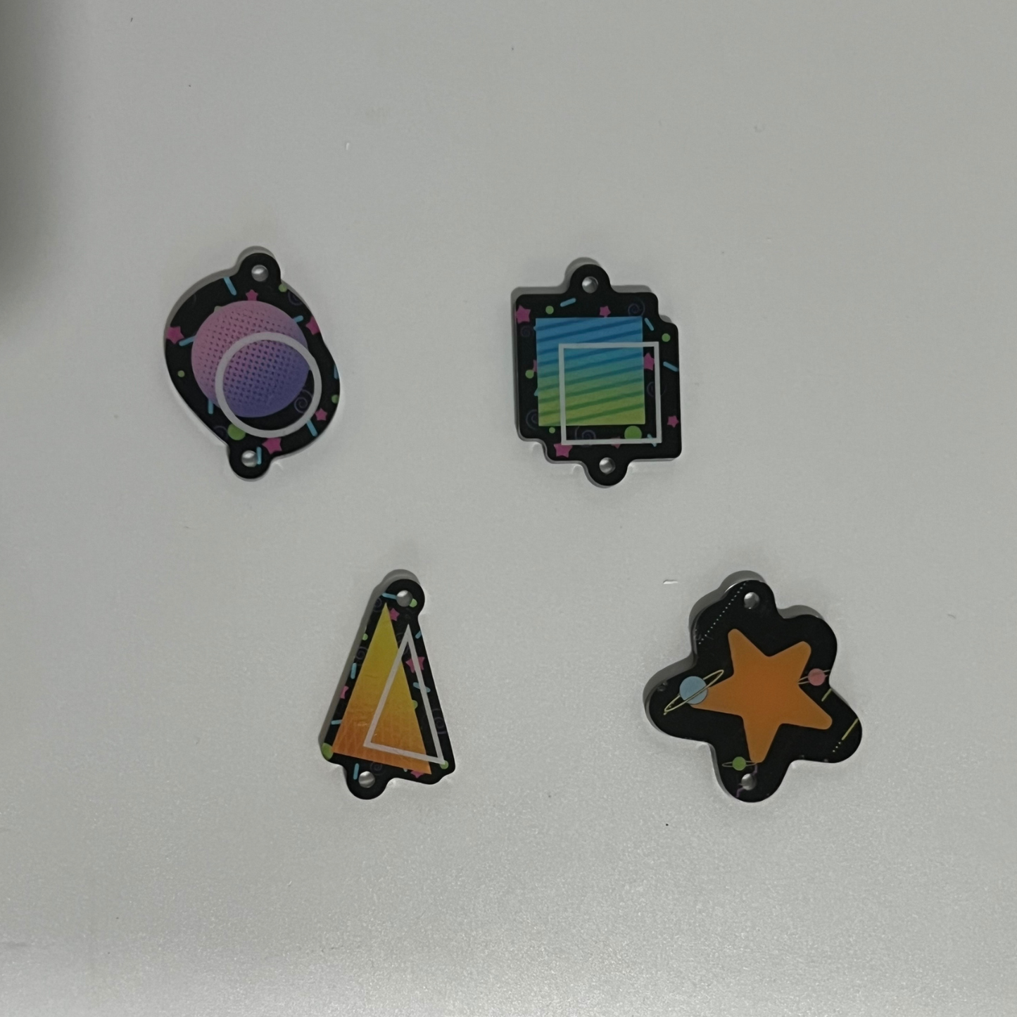Nostalgia Acrylic Earrings