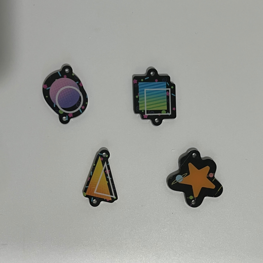 Nostalgia Acrylic Earrings