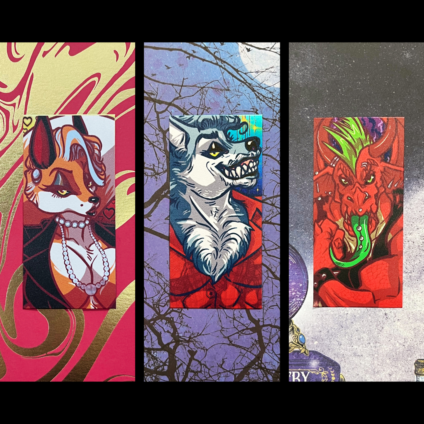 Furry Portrait Stickers