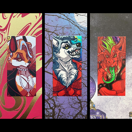 Furry Portrait Stickers