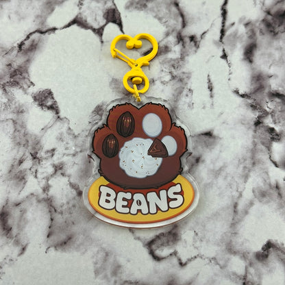 Brewed to Purrrfection Acrylic Keychains
