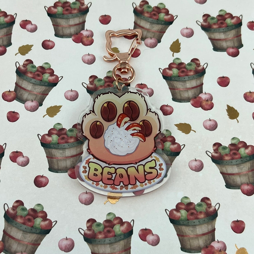Brewed to Purrrfection Acrylic Keychains