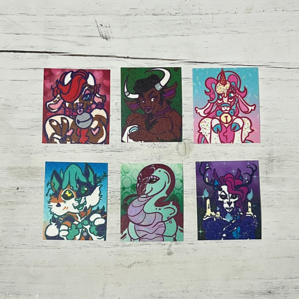 Chibi V&V Mascot Sticker