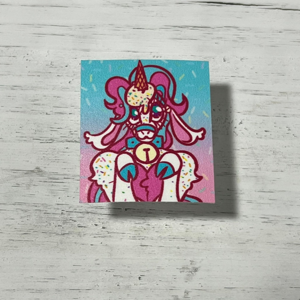 Chibi V&V Mascot Sticker