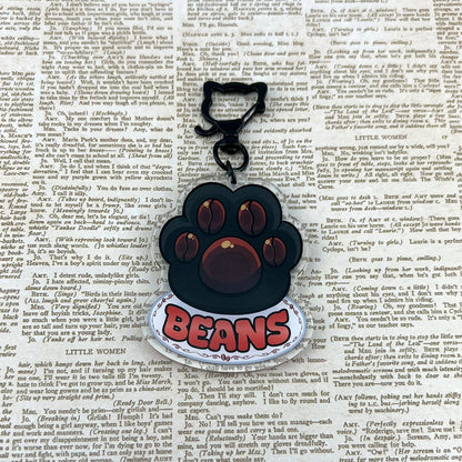 Brewed to Purrrfection Acrylic Keychains