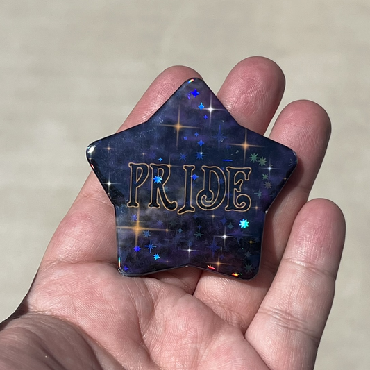 Galaxy Pride Star Button