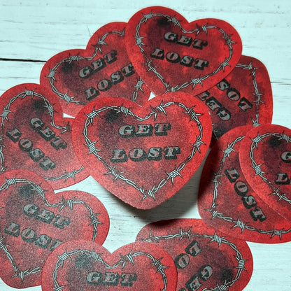 Heart Shaped Stickers