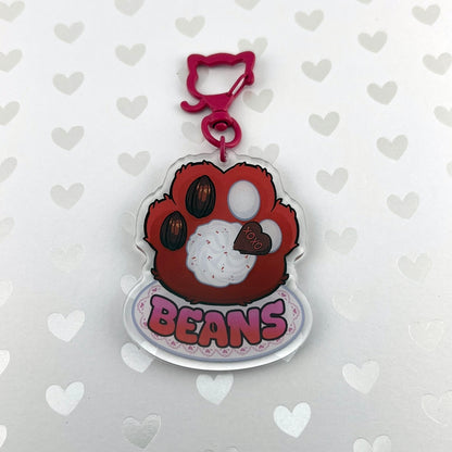 Brewed to Purrrfection Acrylic Keychains
