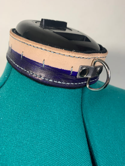 "Duality" Leather Collar