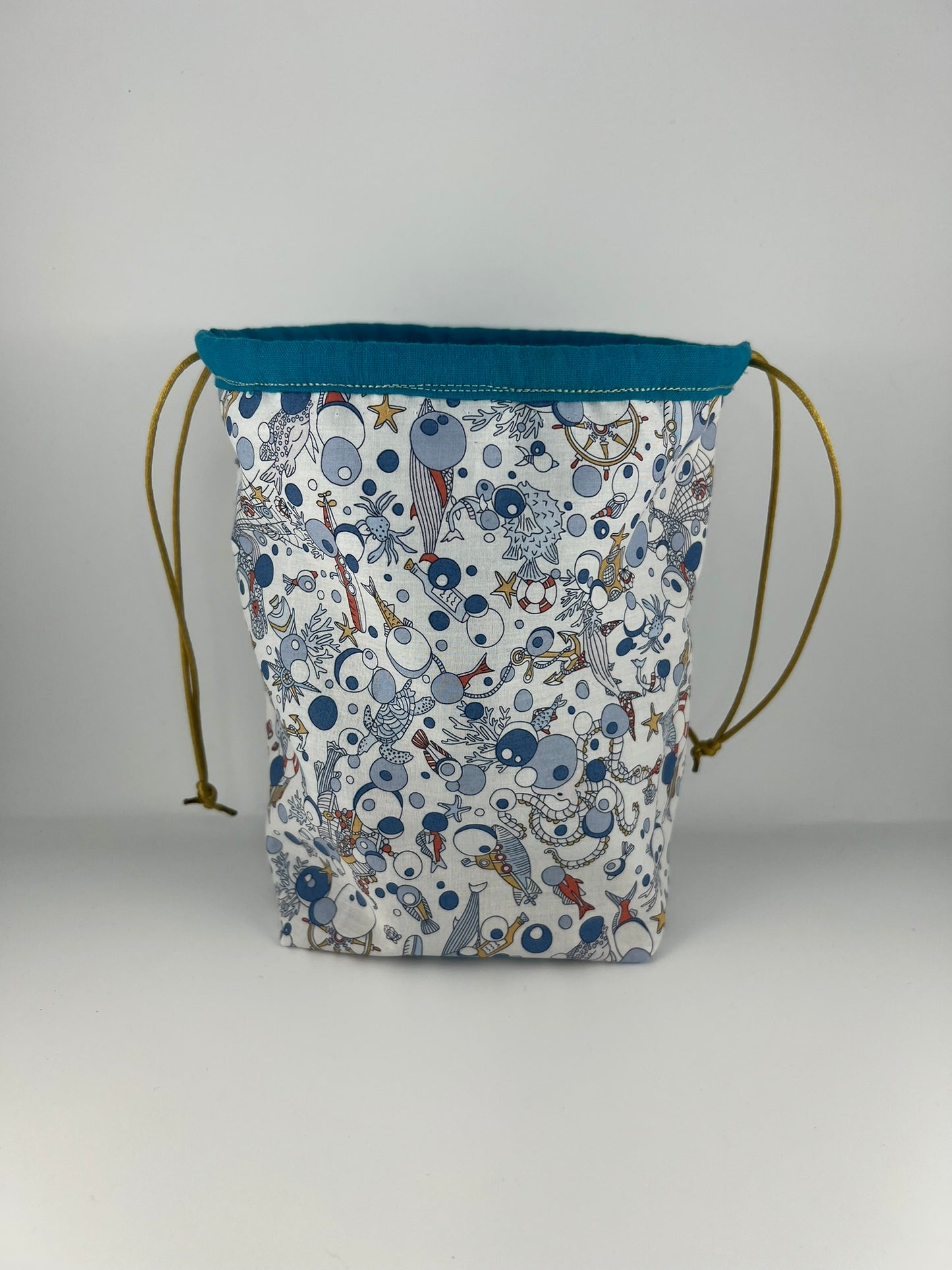 LIMITED RUN: Underwater Ocean Scene Drawstring Bag