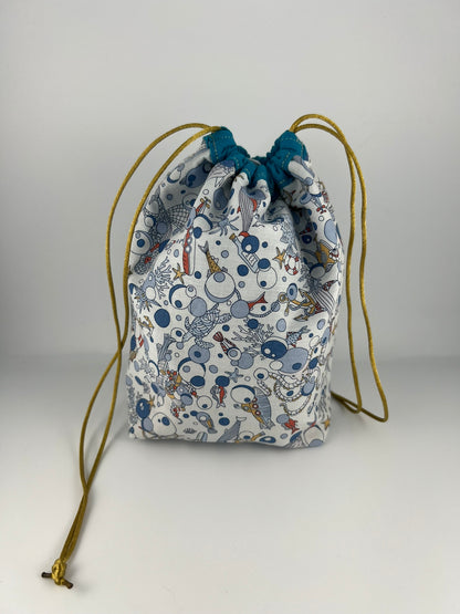 LIMITED RUN: Underwater Ocean Scene Drawstring Bag