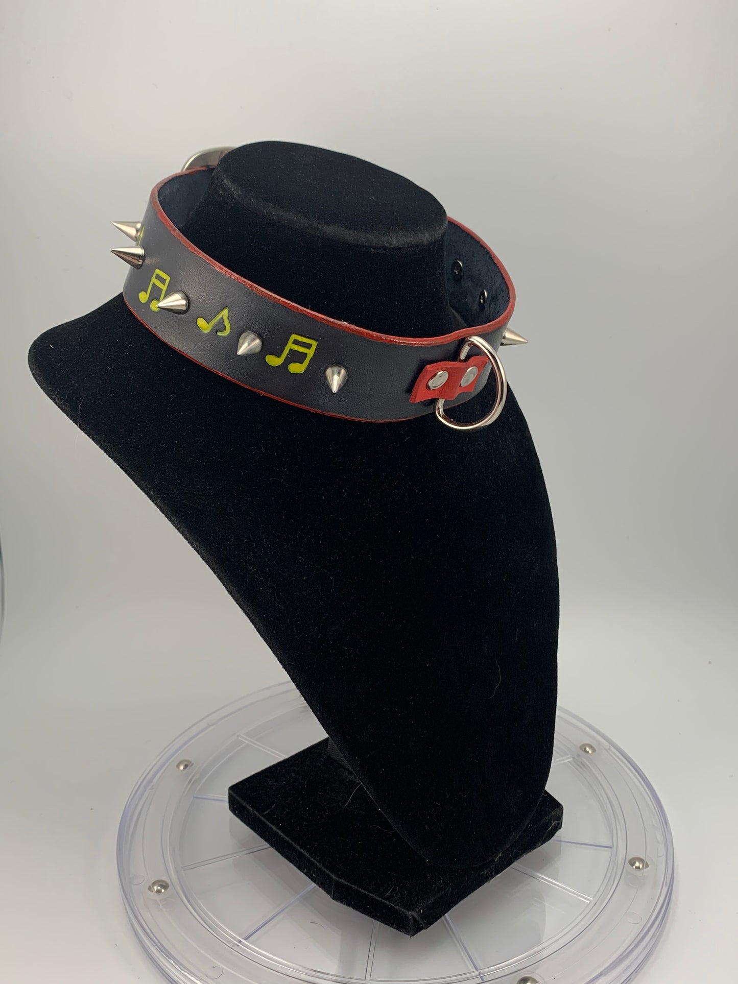 "Sound Byte" Leather Collar