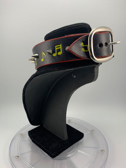 "Sound Byte" Leather Collar