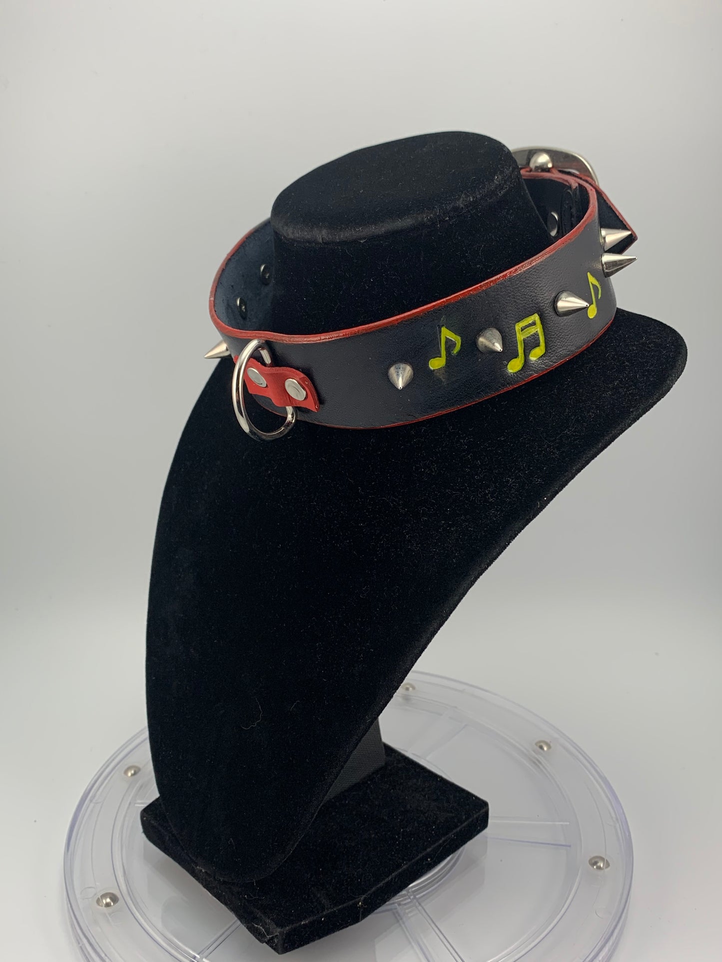 "Sound Byte" Leather Collar