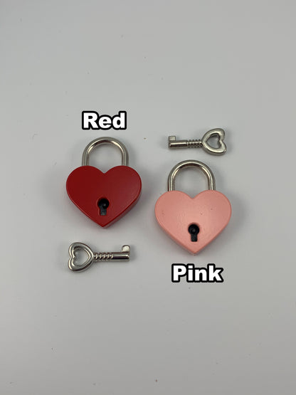Spare Heart Lock Key